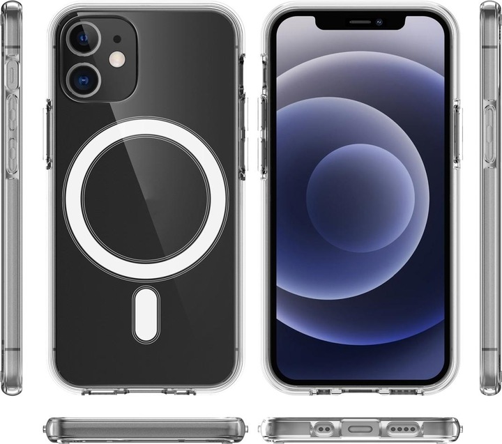 Actual product image Screenguard Magnetic Apple iPhone 11 Clear Case MagSafe Cover (Apple iPhone 11)
