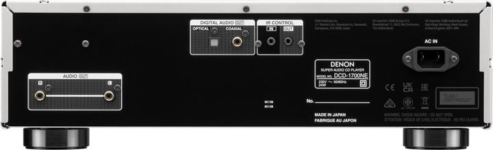Immagine prodotto Denon Lettore CD/SACD DCD-1700NE argento
