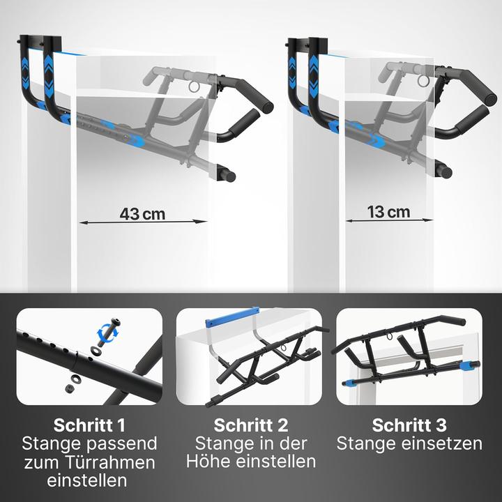 Actual product image Neolymp Verstellbare Klimmzugstange zum Einhängen