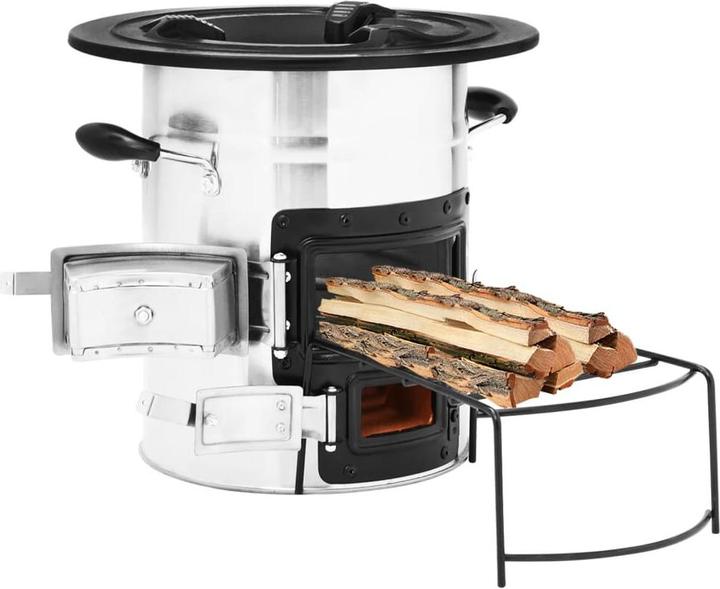 Produktbild vidaXL Camping-Ofen