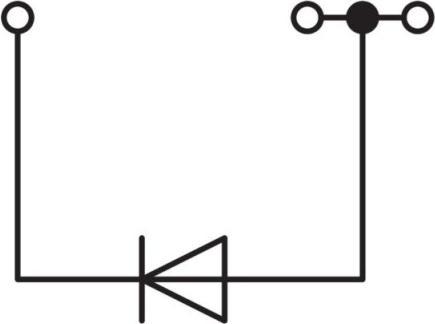 Actual product image Wago Diode terminal