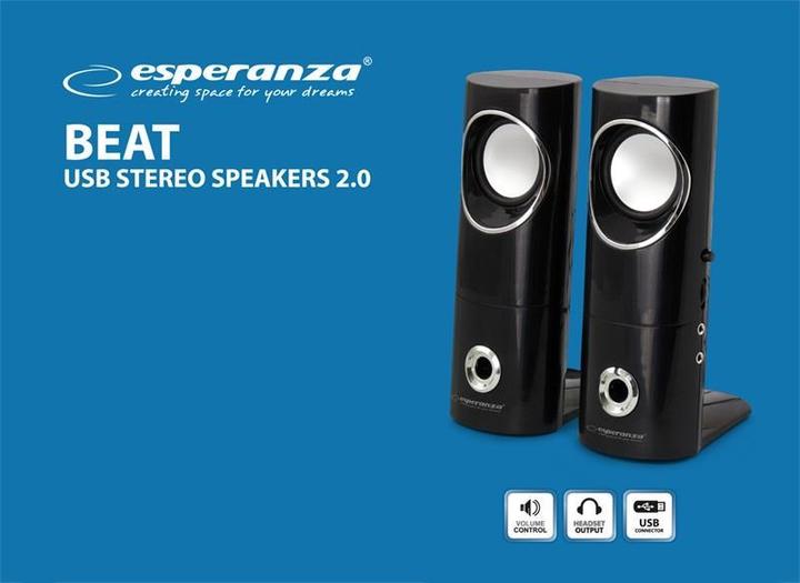 Image du produit Esperanza 2.0 beat speakers