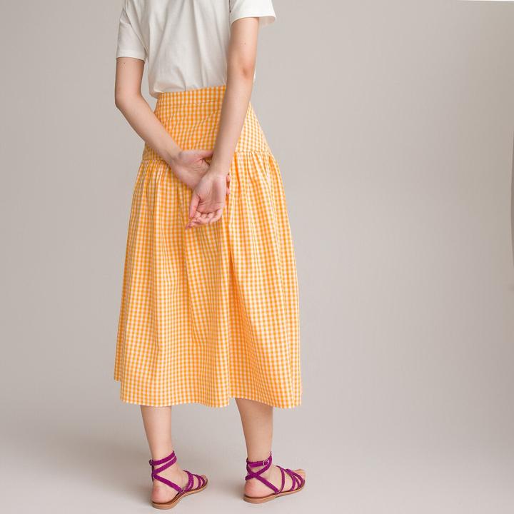 Image du produit La Redoute Collections Jupe à carreaux vichy (36)