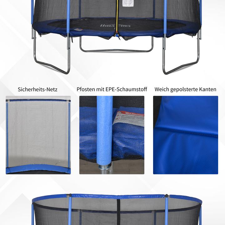 Produktbild Homcom Trampolin mit Sicherheitsnetz (305 cm)