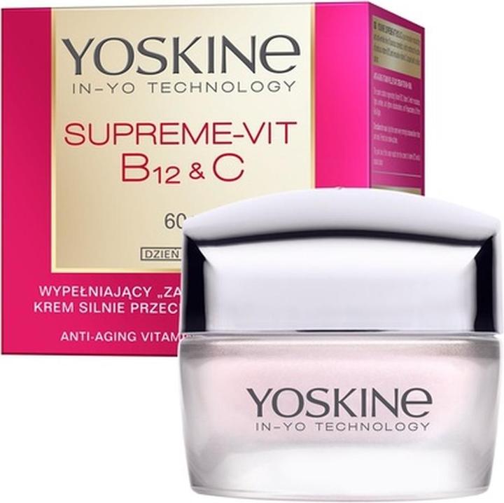 Yoskine Supreme-Vit B12 & C Moisturizing Face Day Cream 60+ 50Ml (50 ml, Tagescreme)