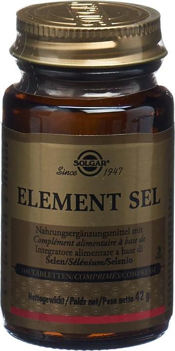 Produktbild Solgar Element Sel Tabletten (100 Stk) (100 Stück, Tabletten, 142 g)