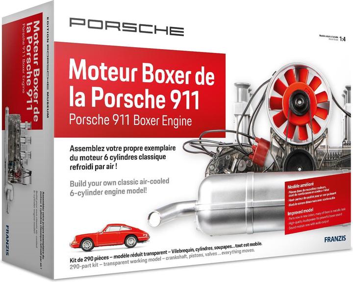 Franzis Kit moteur Porsche 911 français