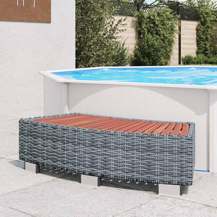 Actual product image vidaXL Spa Polyrattan
