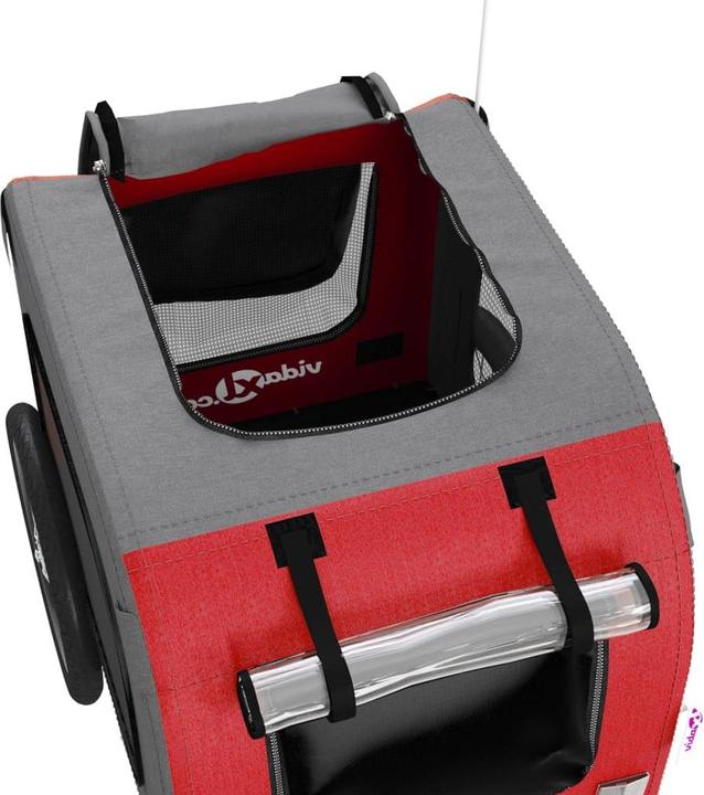 Produktbild vidaXL Fahrradanhänger Hund