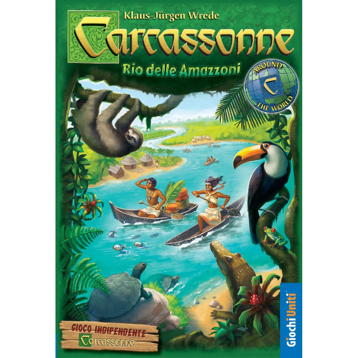 Giochi Uniti Multicolore Carcassonne - Rio Delle Amazzoni