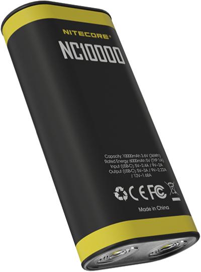Produktbild Nitecore Powerbank NC10000 - 10000mAh, 50 Lumen LED-Licht (10000 mAh, 37 Wh)