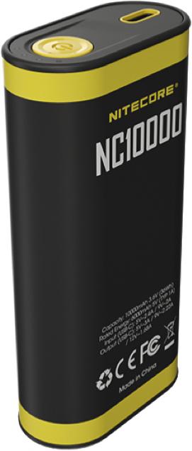 Produktbild Nitecore Powerbank NC10000 - 10000mAh, 50 Lumen LED-Licht (10000 mAh, 37 Wh)