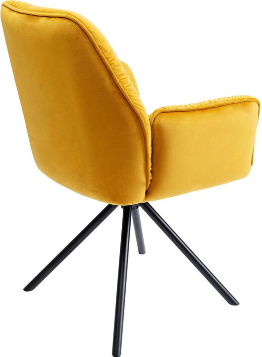 Actual product image Kare Design Armlehnstuhl Mila Gelb