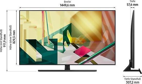 Produktbild Samsung QE65Q70T (65", QLED, 4K, 2020)