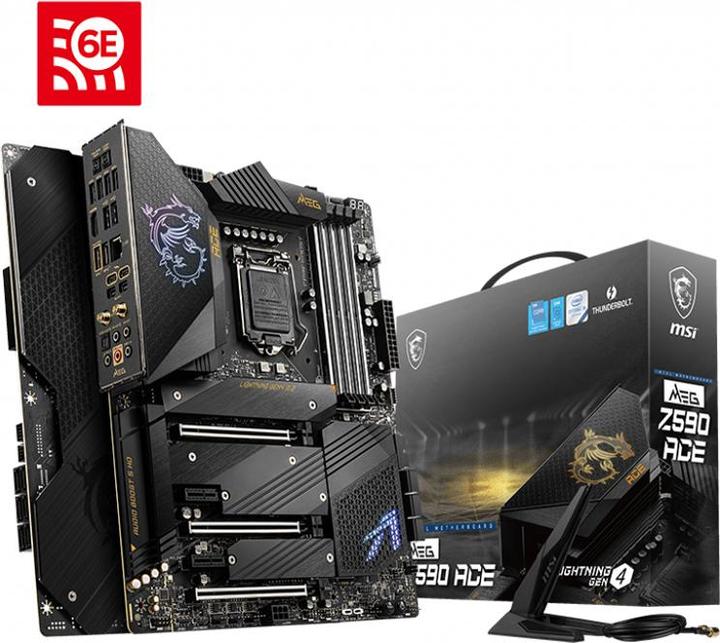 Produktbild MSI MEG Z590 ACE (LGA 1200, Intel Z590, ATX)