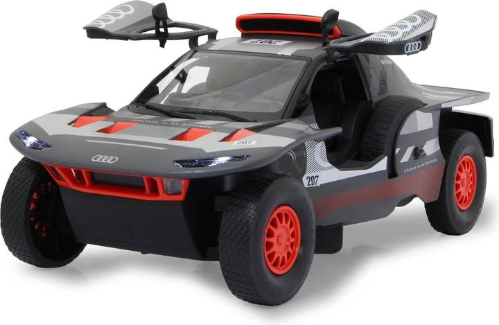 Productafbeelding Jamara AUDI RS Q e-tron E2 1:14 grijs 2,4GHz deur handmatig