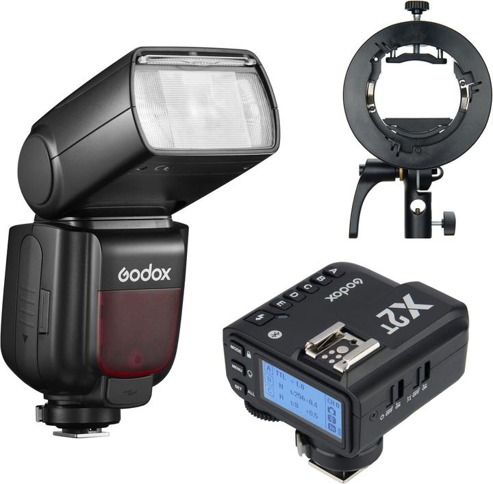 Produktbild Godox Speedlite TT685 II Canon Off Camera Kit (Aufsteckblitz, Canon)