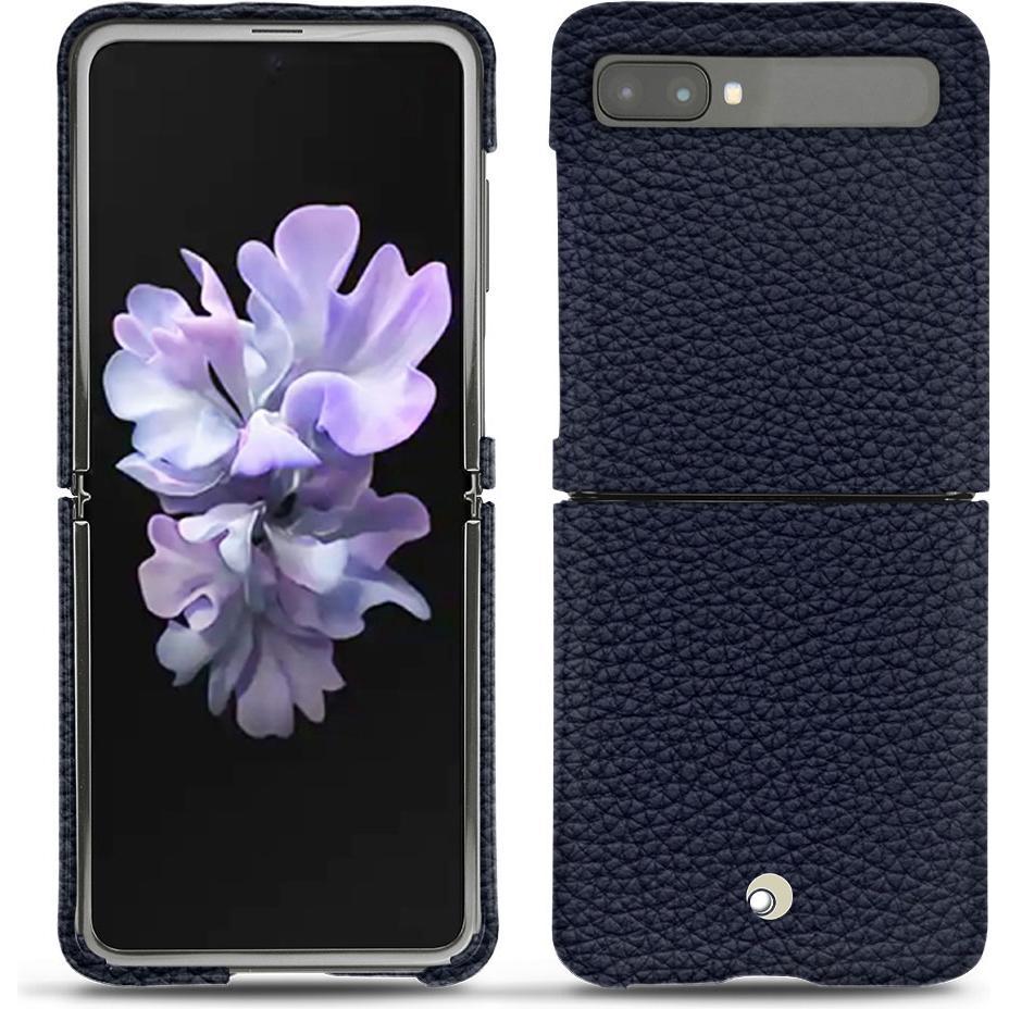 Noreve Lederschutzhülle (Samsung Galaxy Z Flip), Smartphone Hülle, Violett