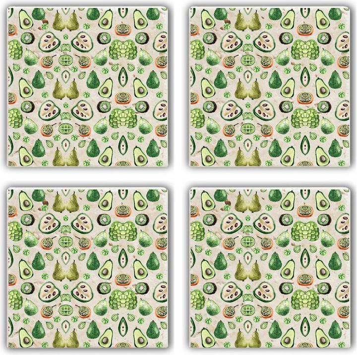 Hermia Ty (4 x, Glass coaster)
