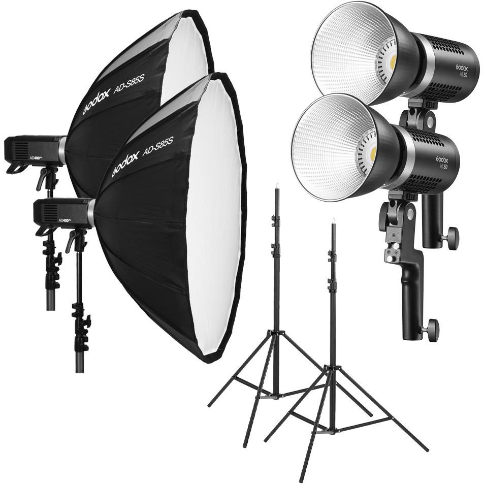 Godox ML60 Duo Kit, Dauerlicht