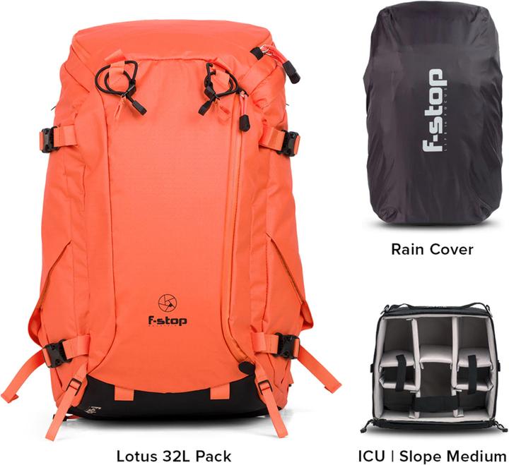 F-Stop Lotus Essentials Bundle Nasturtium (Orange) (32 l)