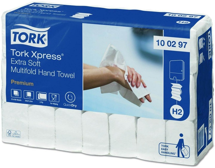 Actual product image Tork Paper towels 2 layers (21 x)