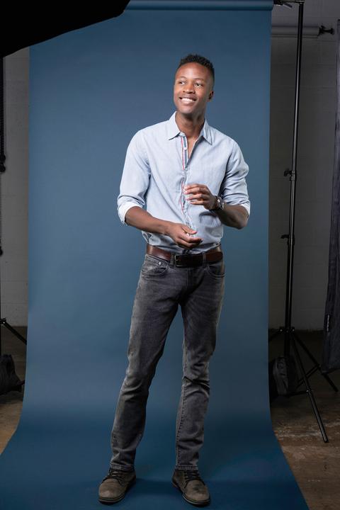 Image du produit Superior Achtergrond Rol Deep Blue (nr 01) 1.35m x 11m (135 cm)