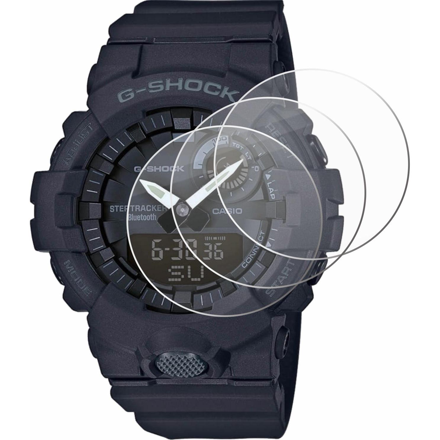 Thumbnail - Savvies Panzerglas Hartglas Displayschutz, Smartwatch Schutzfolie, Transparent
