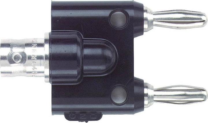 Produktbild Pomona Electronics BNC (weiblich) Adapter auf doppelt stapelbare Bananenstecker