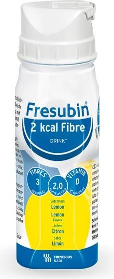Actual product image Fresubin 2 kcal Fibre DRINK Lemon Drink Bottle, 24X200 ml LOE