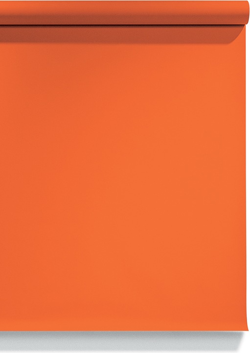 Image du produit Superior Achtergrondrol Bright Orange (nr 39) 2.72m x 11m