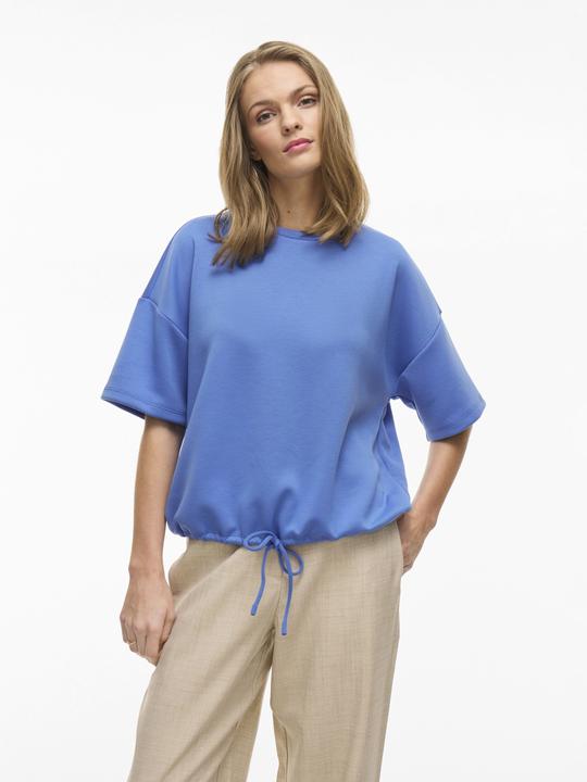 Produktbild Vila Rundhals Sweatshirt mit kurzen Ärmeln (S)