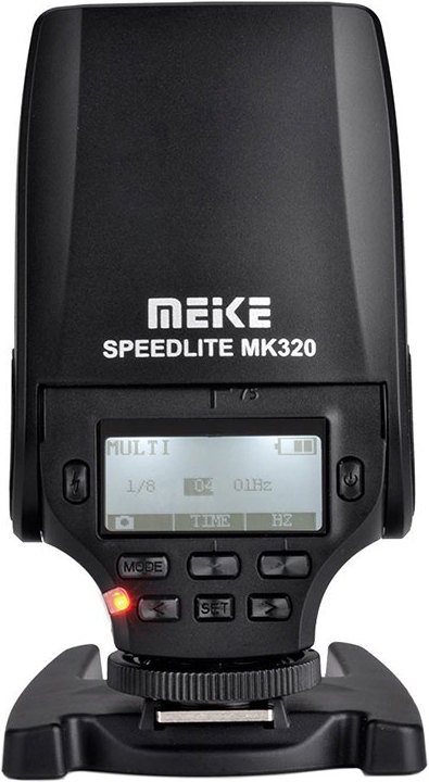 Actual product image Meike TTL Flash MK 320 Nikon (Plug-on flash, Nikon)