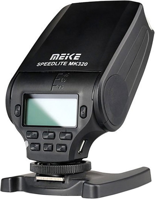 Actual product image Meike TTL Flash MK 320 Nikon (Plug-on flash, Nikon)