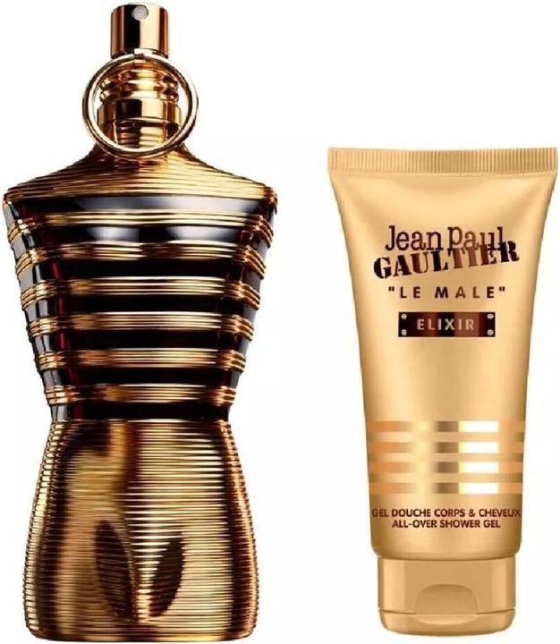 Actual product image Gaultier Le Male Elixir Parfum Case 2 Pcs (Perfume set)