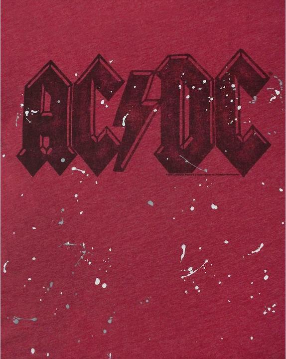 Immagine prodotto Junk Food Paint Splatter Maglietta AC/DC Uomo (S)