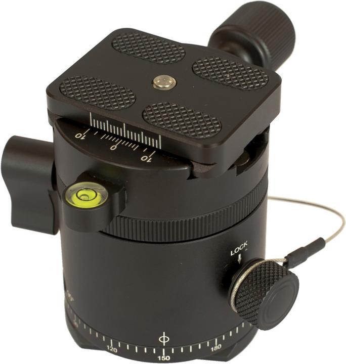 Caruba Panoramakop Kliksysteem roterende topring & quick release (DH 55) (Panoramakopf)