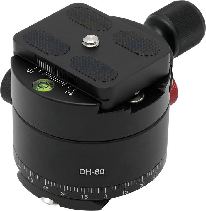 Caruba Panoramakop Kliksysteem Dubbele Quick Release (DH 60) (Panoramakopf)