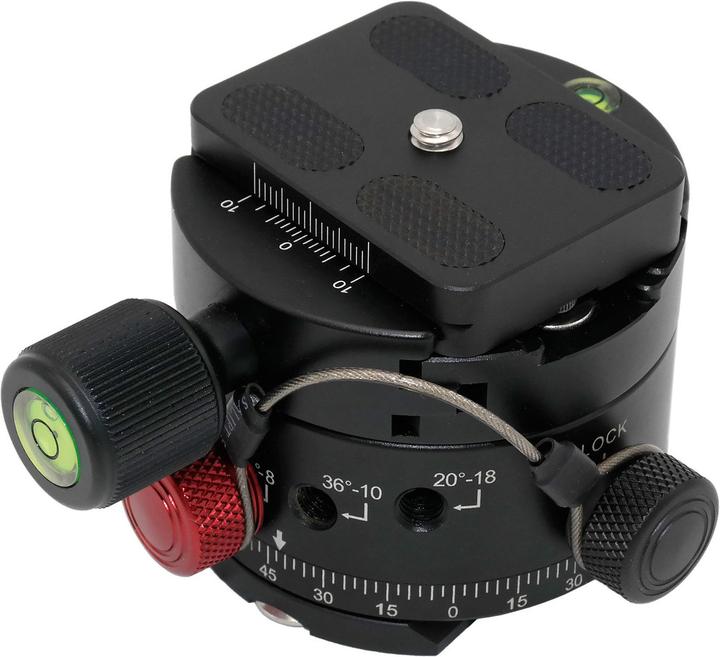 Produktbild Caruba Panoramakop Kliksysteem Dubbele Quick Release (DH 60) (Panoramakopf)