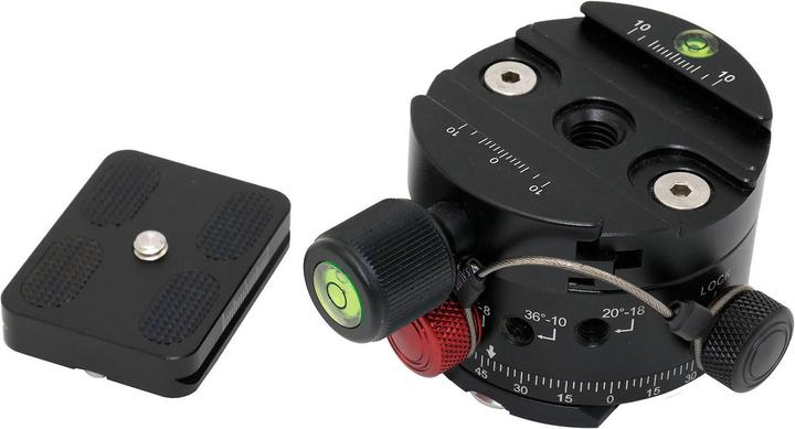 Produktbild Caruba Panoramakop Kliksysteem Dubbele Quick Release (DH 60) (Panoramakopf)