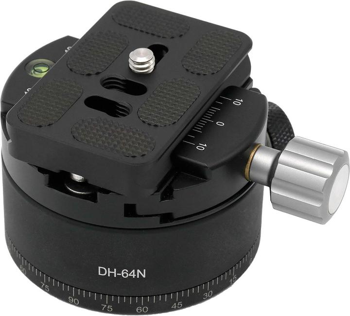 Caruba Panoramakop Kliksysteem Quick Release Bovenzijde (DH 64N) (Panoramakopf)