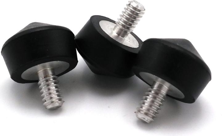 Produktbild Caruba 1/4" Statief Voetje Rubber / 22mm (3 stuks) (Stativklemme)