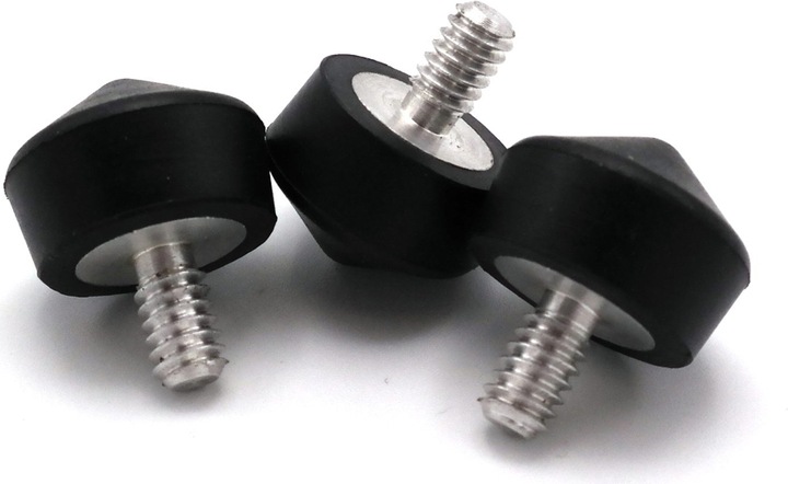 Produktbild Caruba 1/4" Statief Voetje Rubber / 22mm (3 stuks) (Stativklemme)