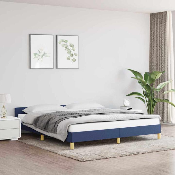 Image du produit vidaXL Bettgestell mit Kopfteil (160 x 200 cm)