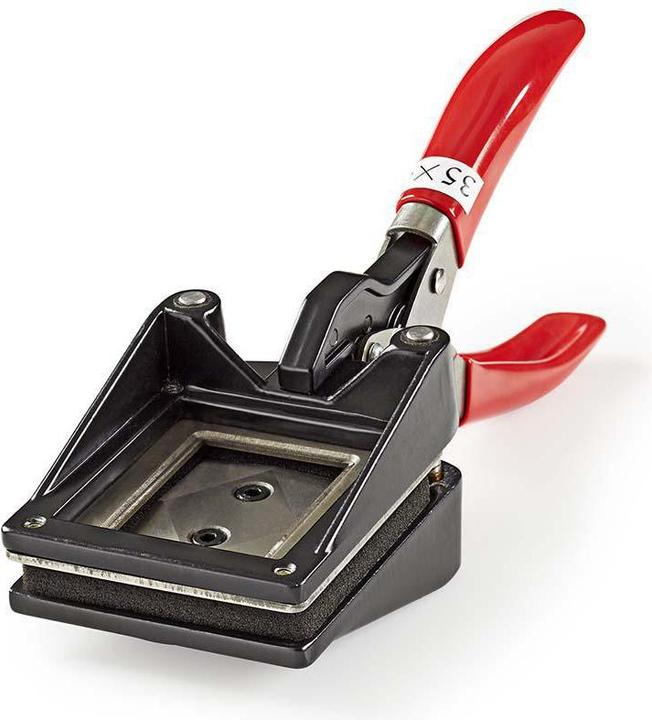 Productafbeelding Nedis Snijder voor pasfoto's, 35 x 45 mm (1 Bladen)