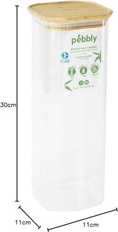 Produktbild Pebbly Vorratsglas (2.20 l)