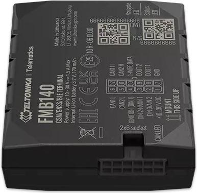 Actual product image Teltonika FMB140 GPS tracker Car Black