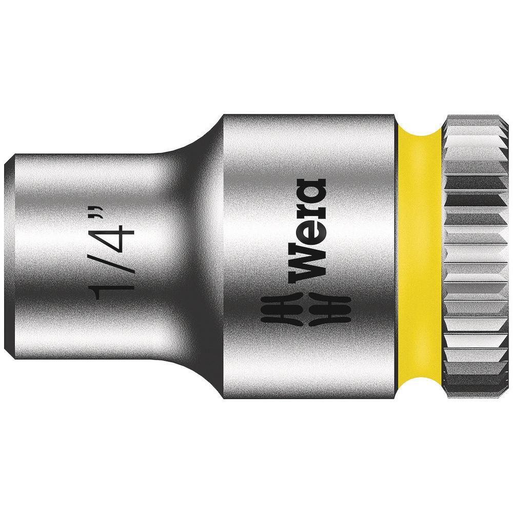 Wera, Steckschlüssel + Stecknuss, 8790 HMA Zyklop Nuss 1/4"