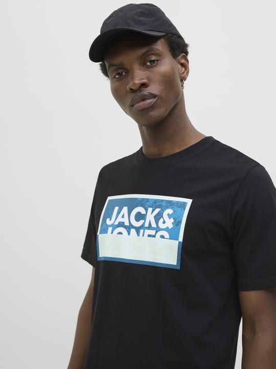Actual product image Jack & Jones Logo Rundhalsausschnitt T-shirt T-shirt (M)