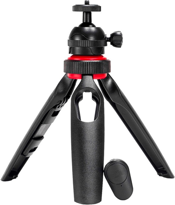 Immagine prodotto Caruba Orbit20 Ministatief incl. telecomando Bluetooth e supporto per telefono e GoPro